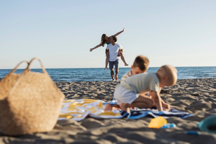 Take your kids to any of the Hamptons and North Fork beaches this weekend.