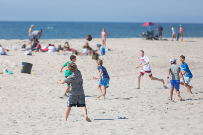 A day at the beach with Hayground Camp