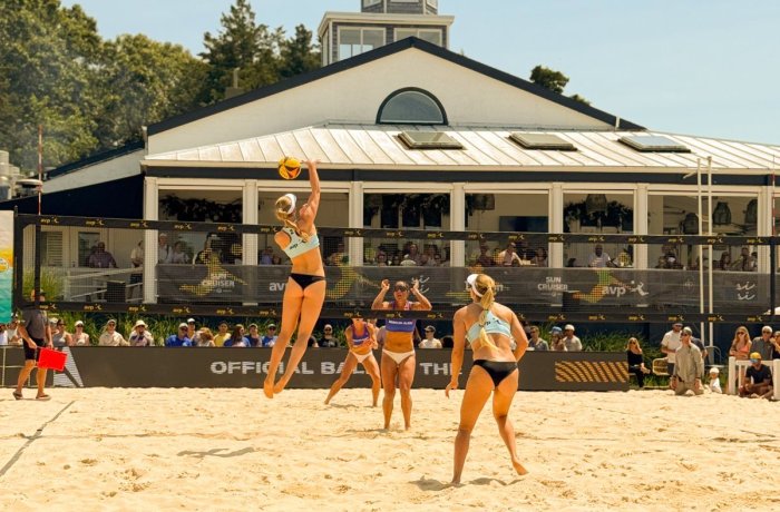 2025 Association of Volleyball Professionals (AVP) League played at EHP Resort & Marina in East Hampton