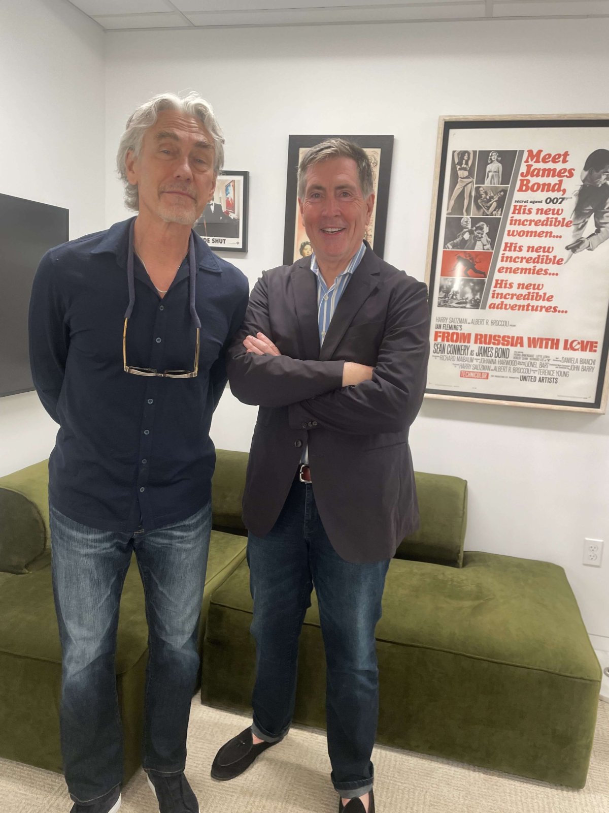 Tony Gilroy and Bill McCuddy at Southampton Playhouse
