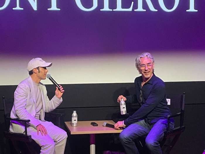 Eric Kohn and Tony Gilroy at Southampton Playhouse