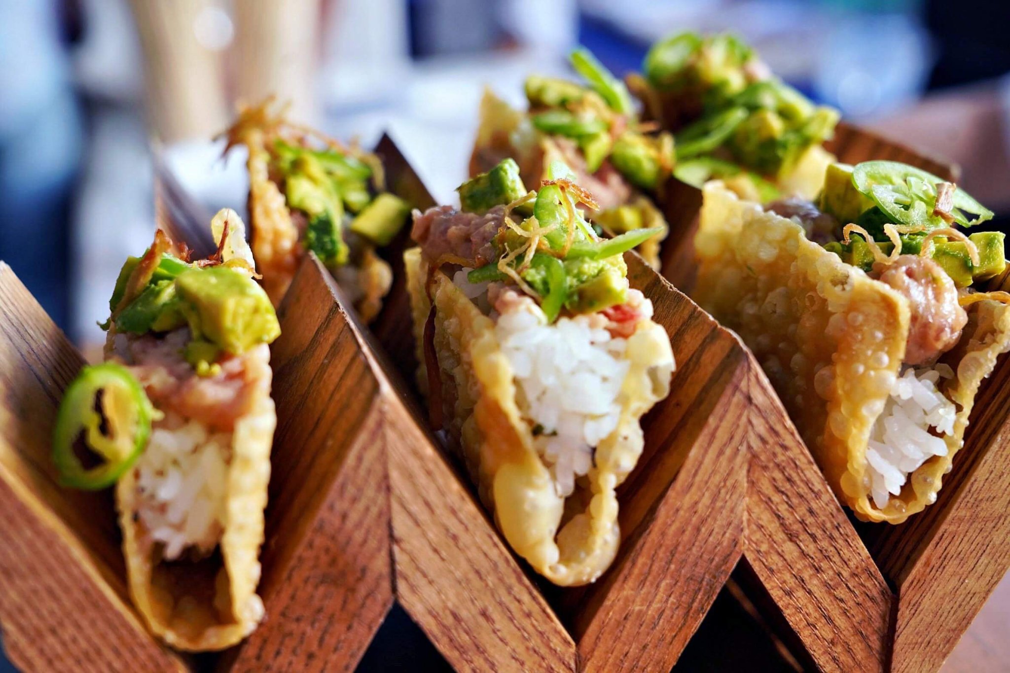 Yum! Food like this is served at the Chefs of the Hamptons event.
