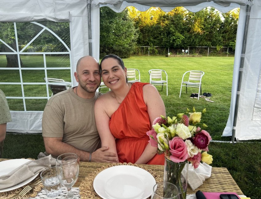 Nir Shemesh and Amanda Goldberg of Goldberg's Bagels