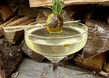 The olive martini