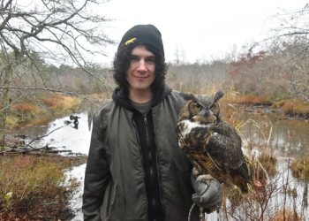 Ryan Gilmartin of Evelyn Alexander Wildlife Rescue Center