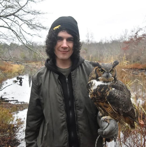Ryan Gilmartin of Evelyn Alexander Wildlife Rescue Center