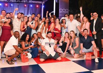 It was a party for the ages at Dan's Taste Red, White & Brews