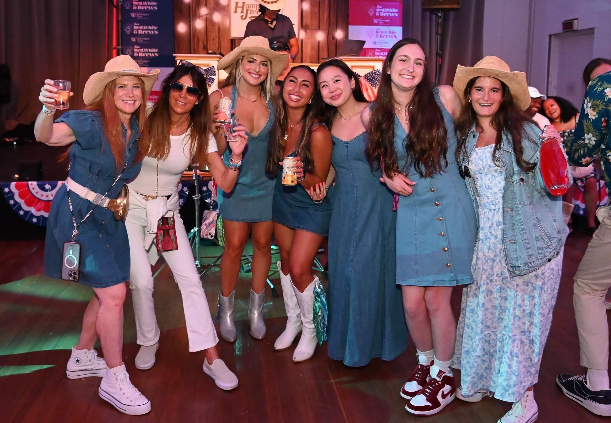 All attendees – employees and guests – had a blast at Red, White & Brews