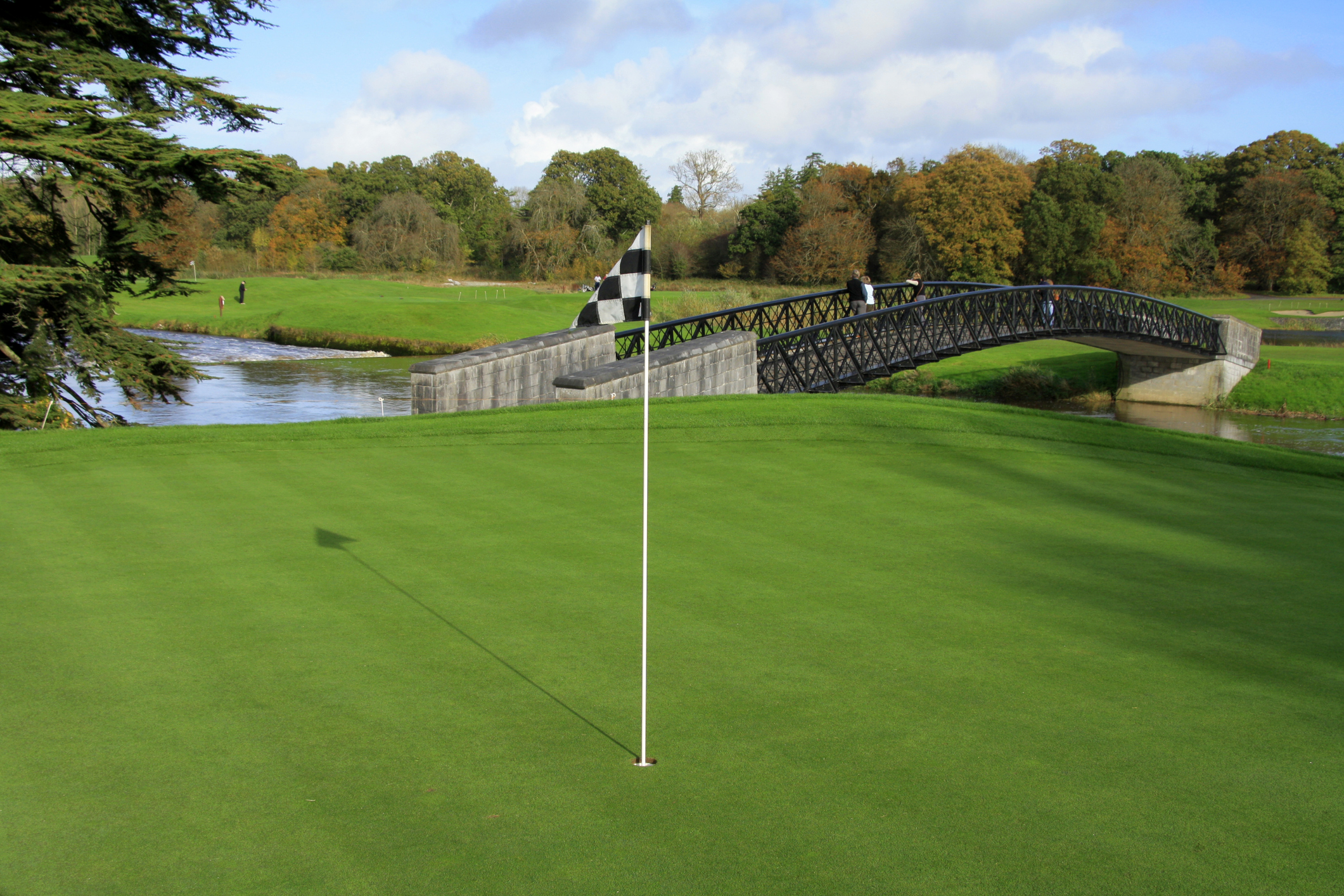Golf course in Adare, Ireland