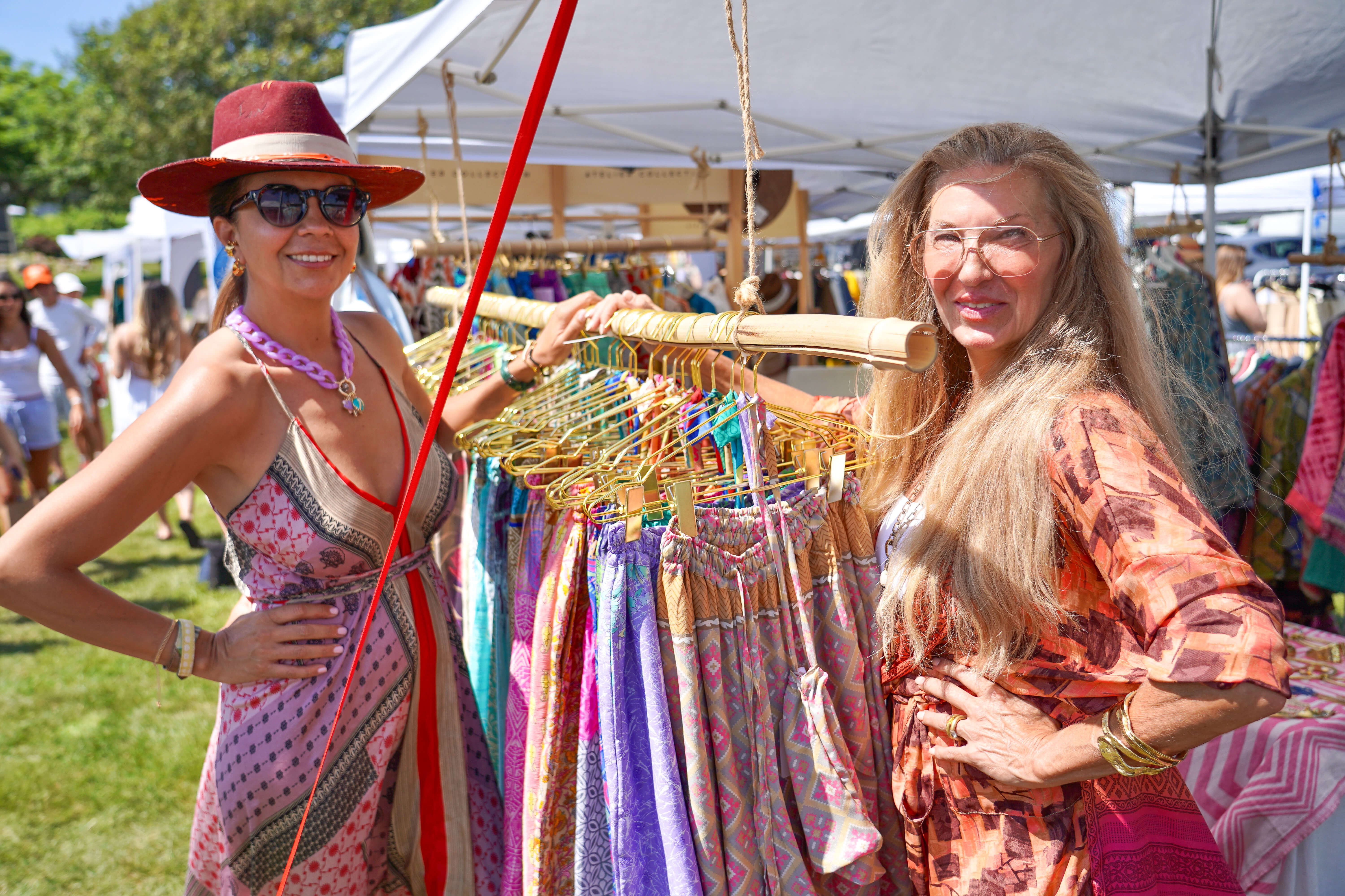 Andrea Collet and Valrie Fitch of Hampton Vintage