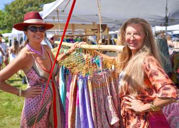 Andrea Collet and Valrie Fitch of Hampton Vintage