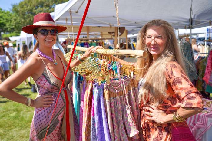Andrea Collet and Valrie Fitch of Hampton Vintage
