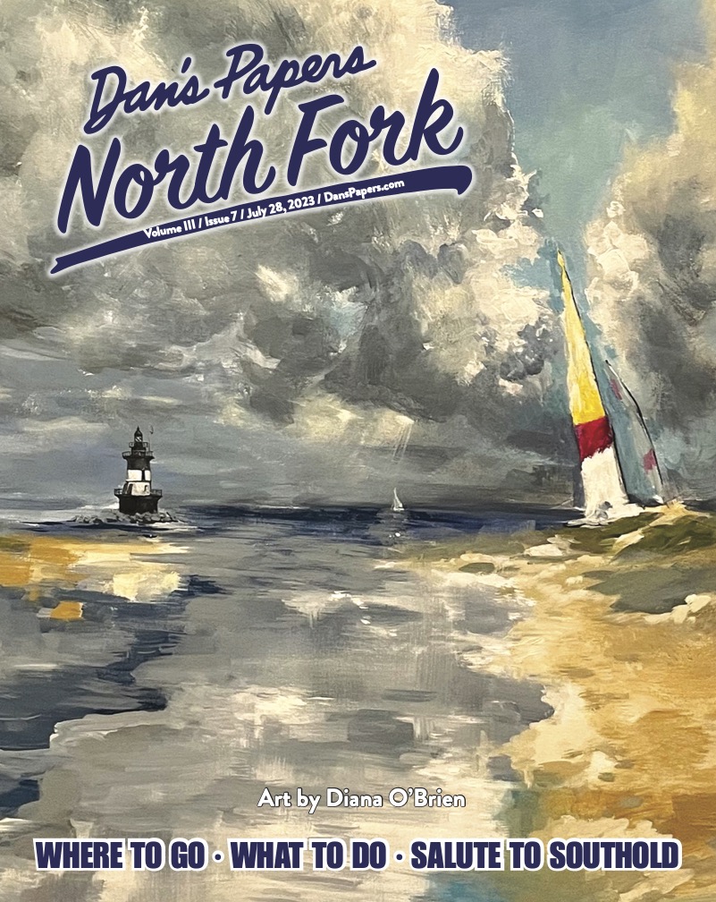 July 28 Dan's Papers North Fork cover art by Diana O'Brien