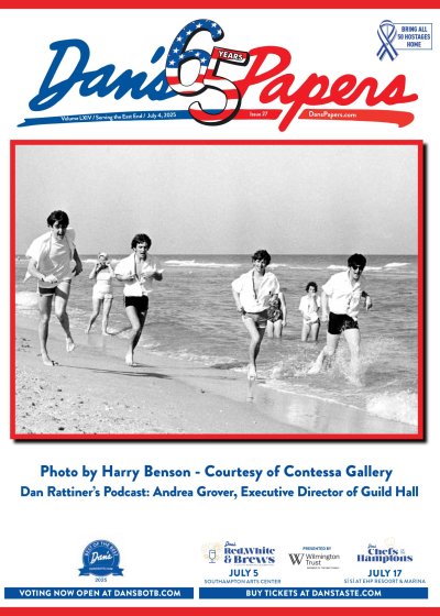 July 4, 2025 Dan's Papers cover art by Harry Benson, Courtesy Contessa Gallery