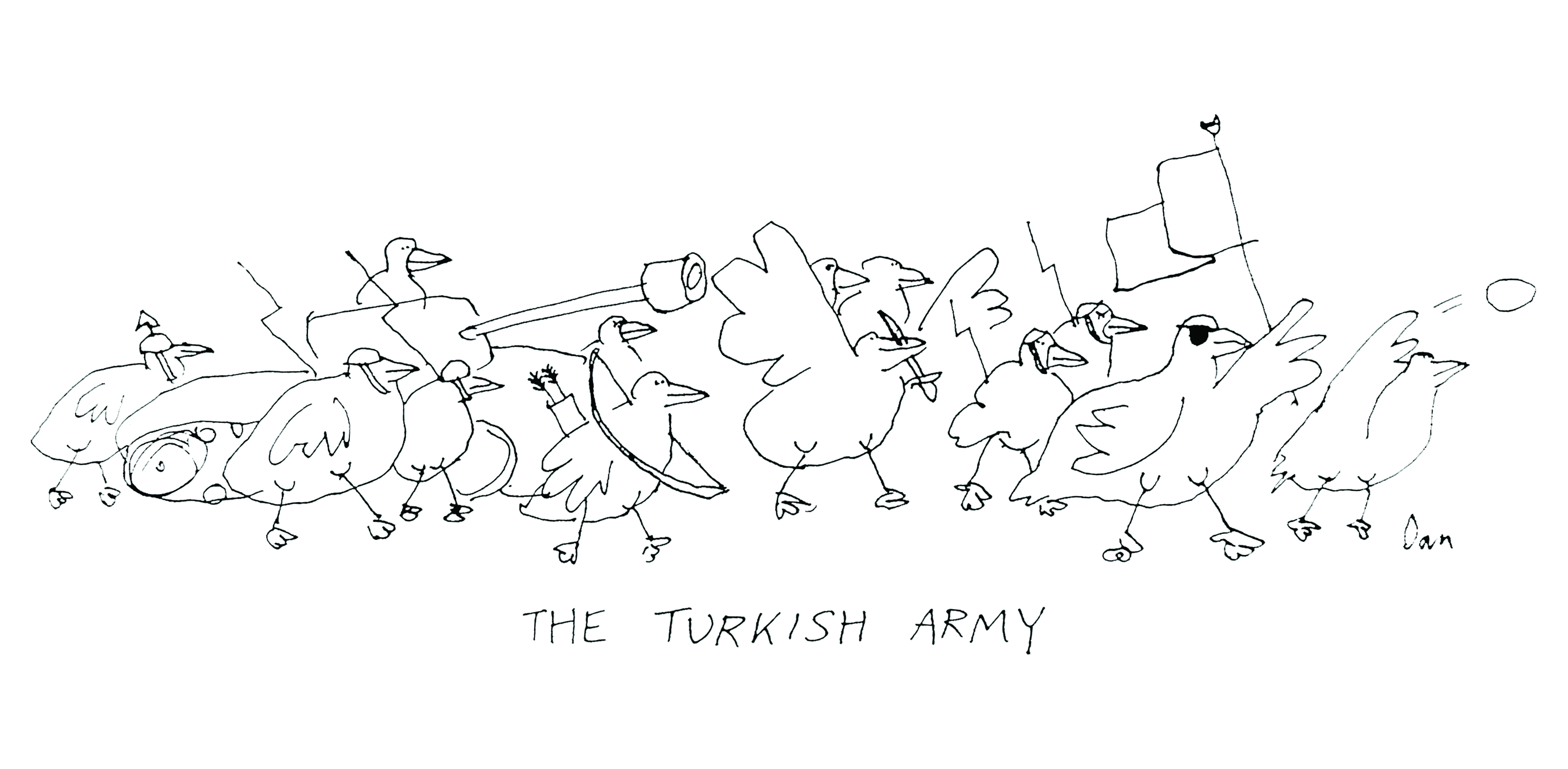 Plovers cartoon by Dan Rattiner