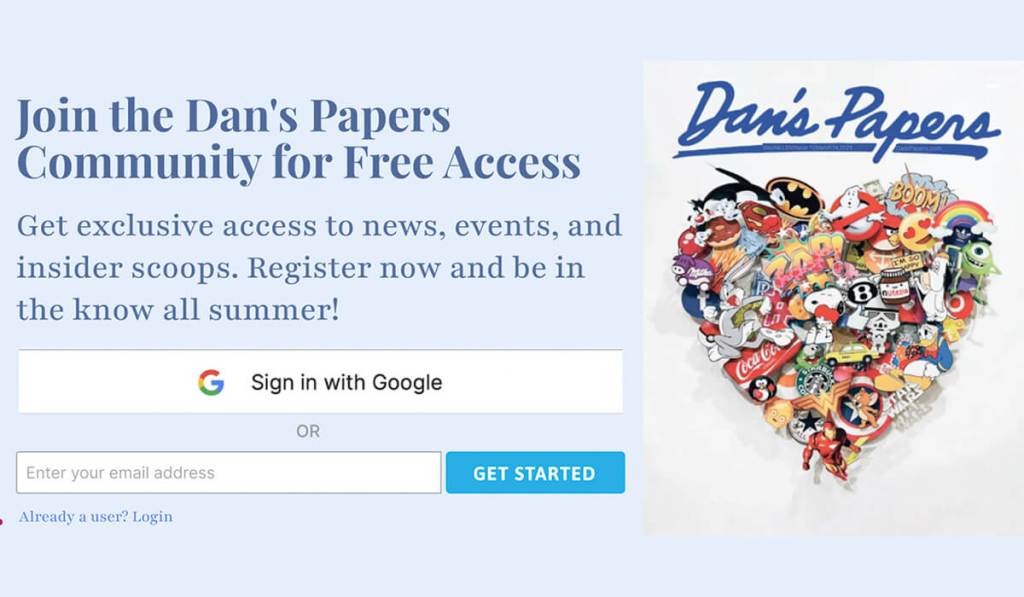 Register now to be a part of DansPapers.com registration
