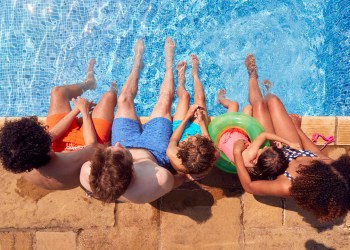 Summer time is family time with kids