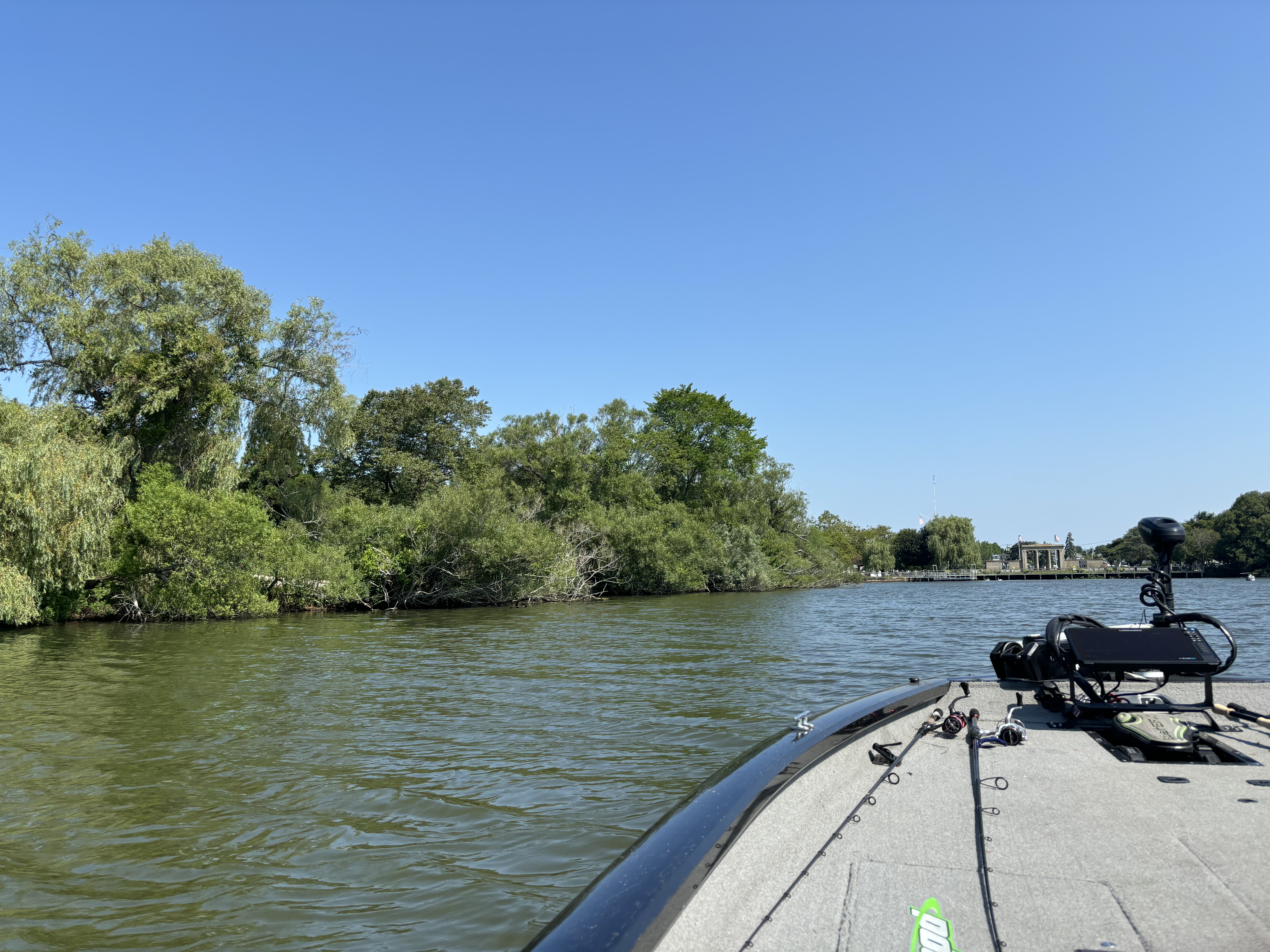 Mandel Pettus's charters take clients to every corner and crevice of Agawam Lake, showcasing its natural beauty and showing aspiring anglers where to find and catch big bass.