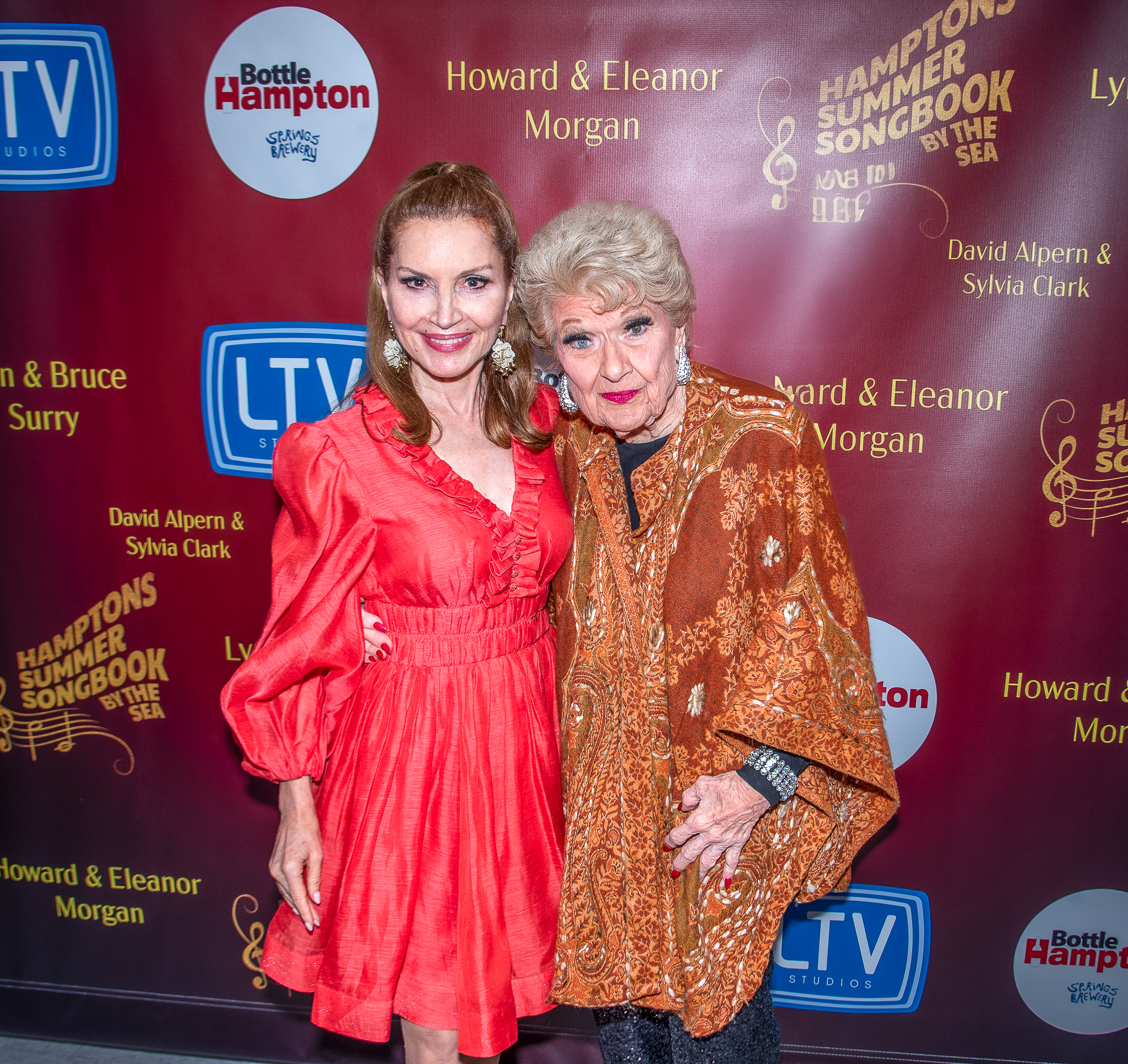 Jean Shafiroff and Marilyn Maye
