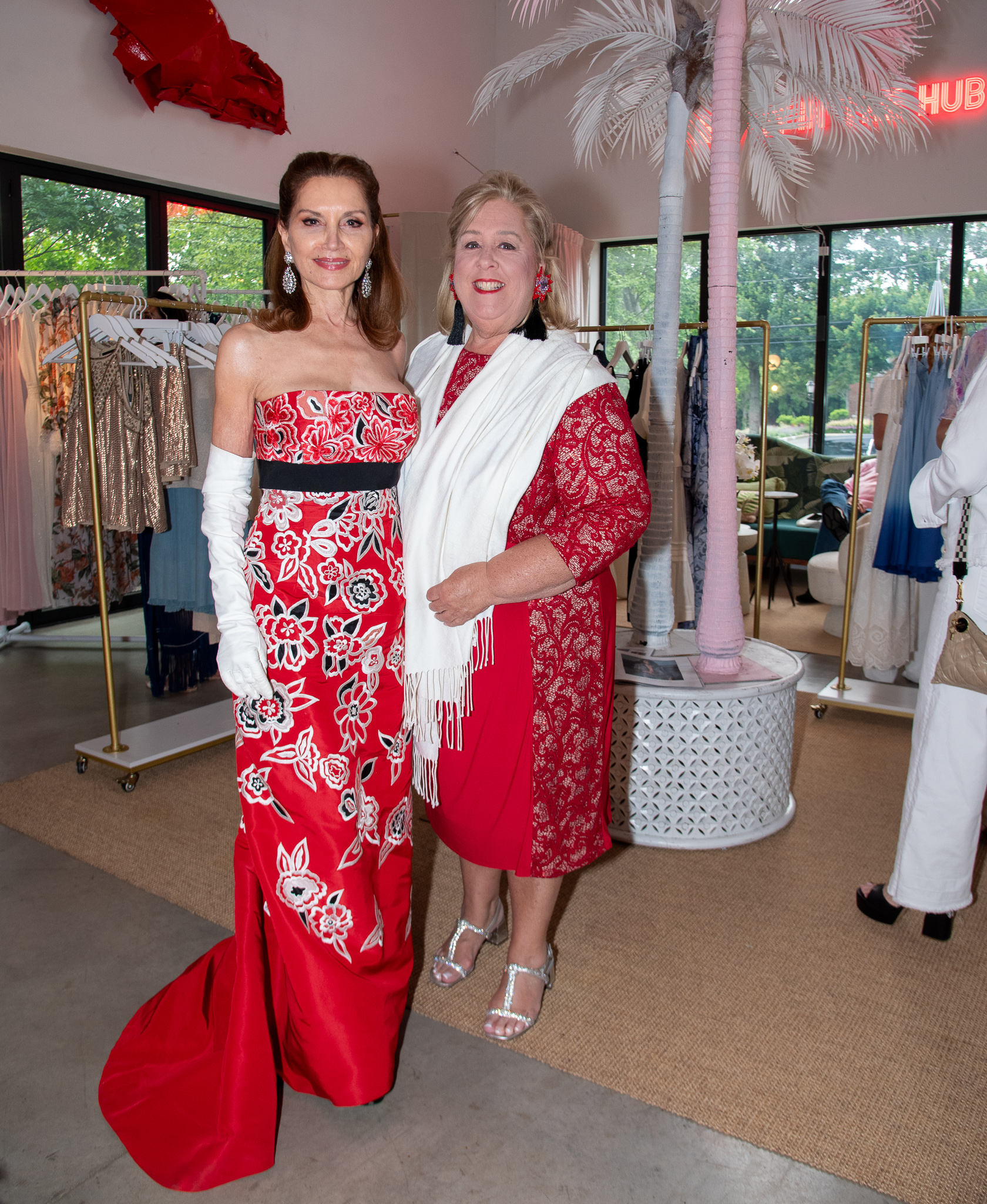 Jean Shafiroff and Rebecca Seawright