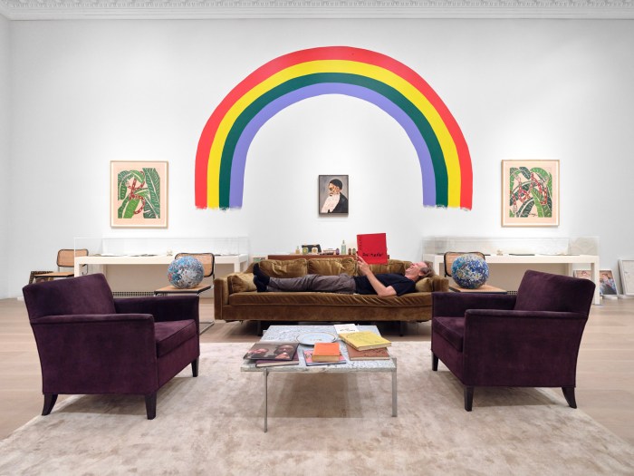 Art by Joel Mesler is on view at Guild Hall