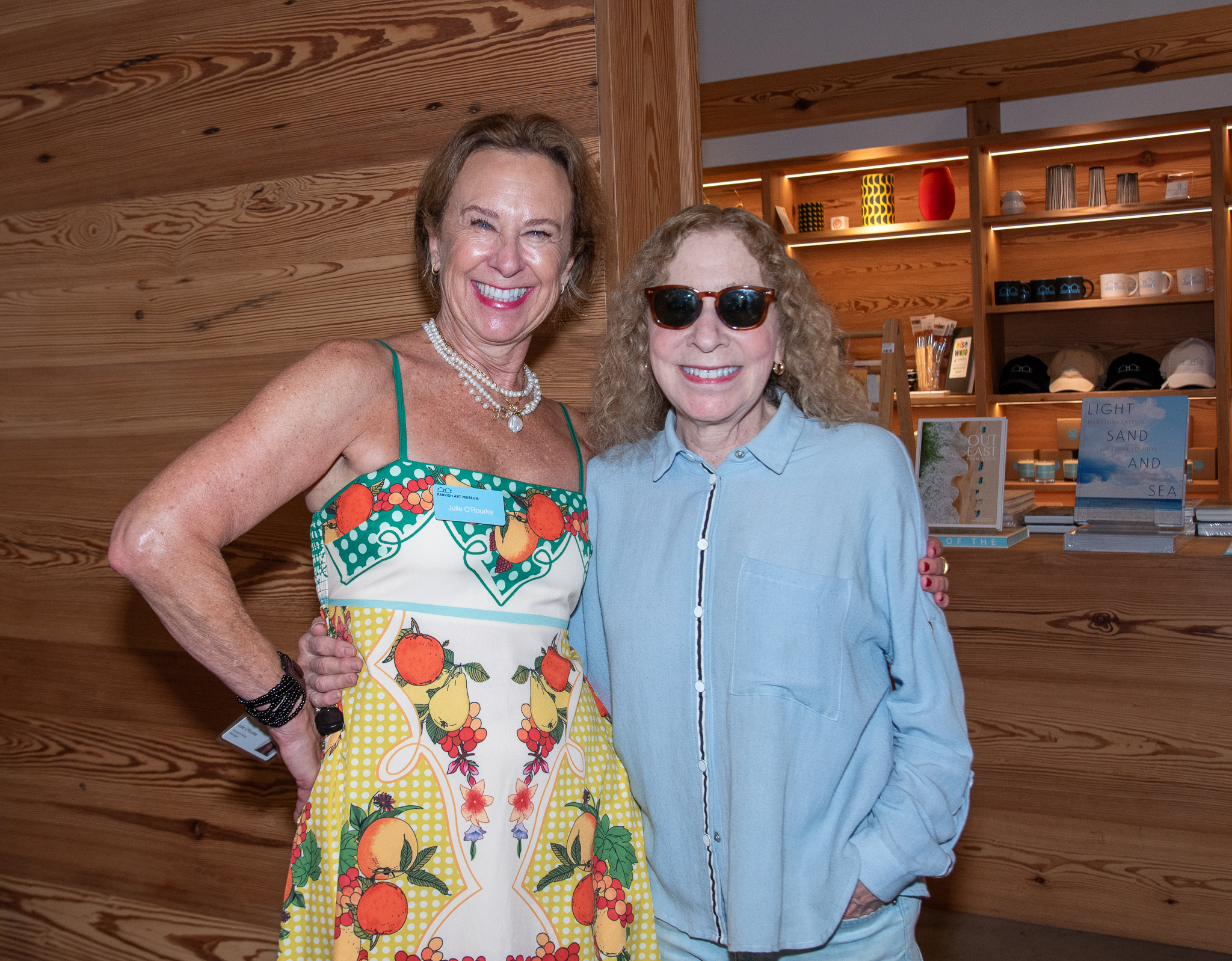 Julie O'Rourke and Jan Schluger