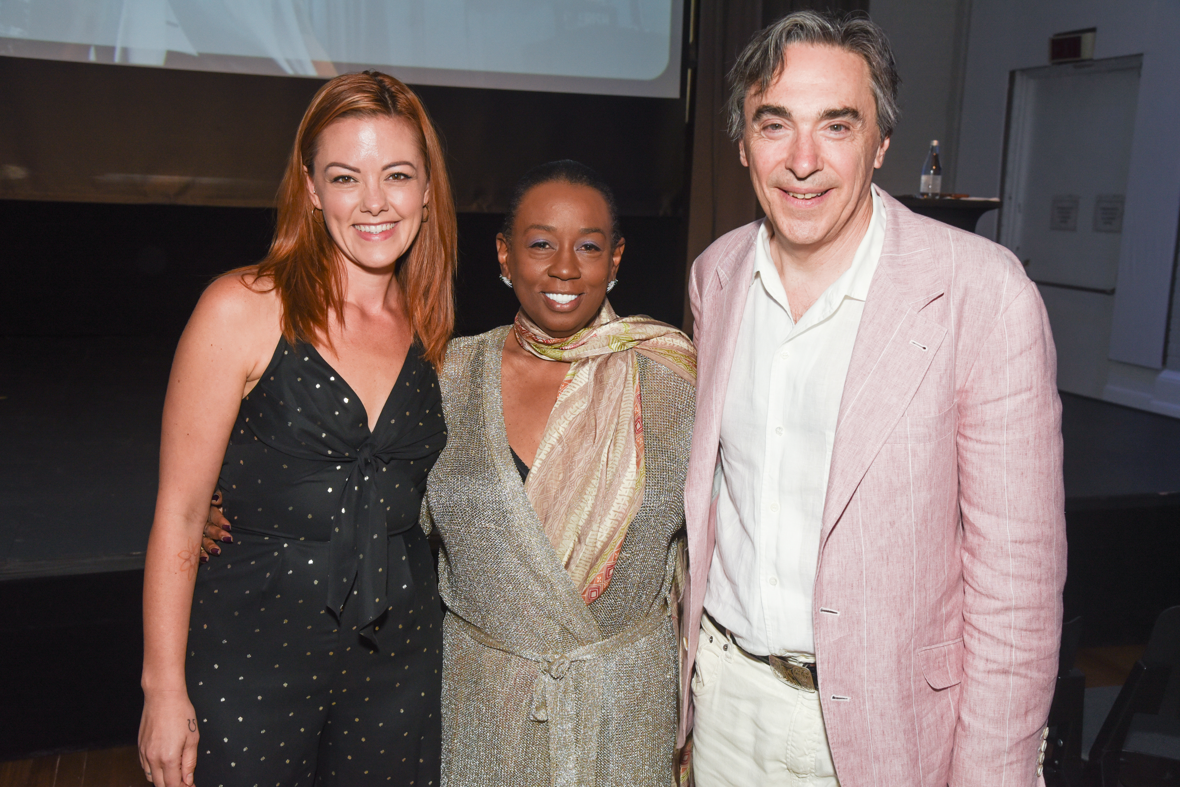 Kate Rockwell, Trustee Robin Brown, John Monsky 