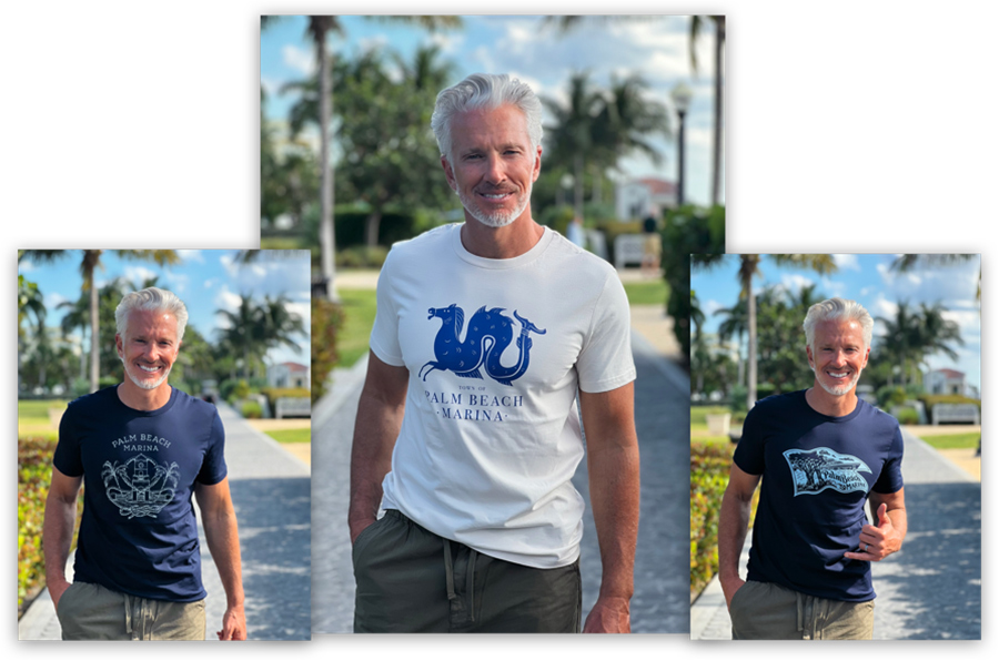 Palm Beach Marina has launched a new summer collection of apparel and accessories