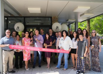 Ribbon cutting for the Norman Love Confections opening in Boca Raton