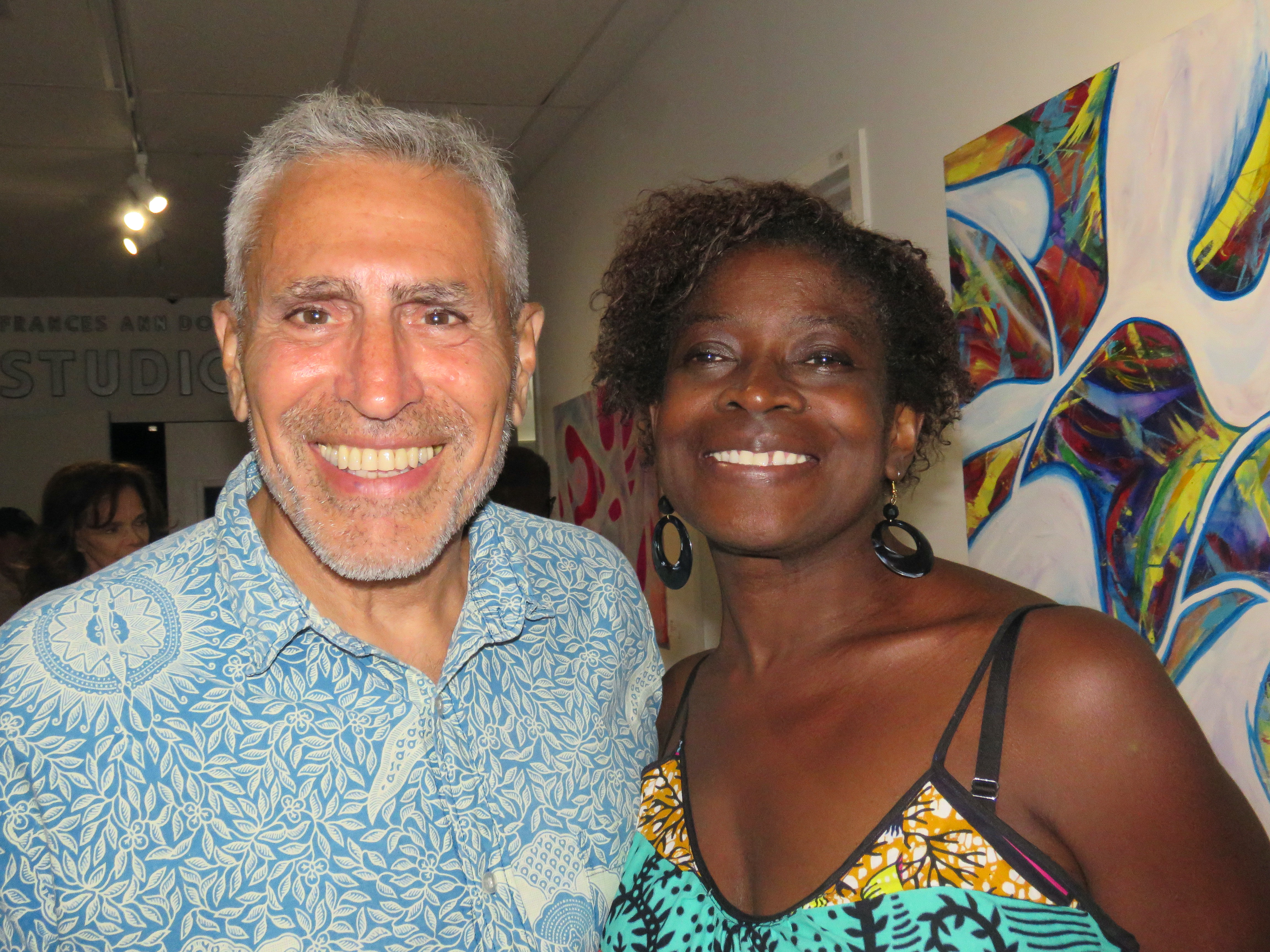Peter Strugatz and Nadine George