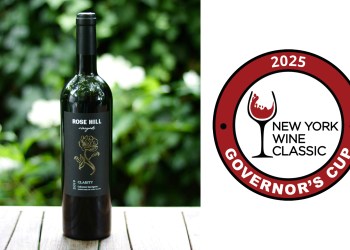 Rose Hill Vineyards 2019 Clarity Cabernet Sauvignon won Best of the Show at the 2025 Governor's Cup New York Wine Classic