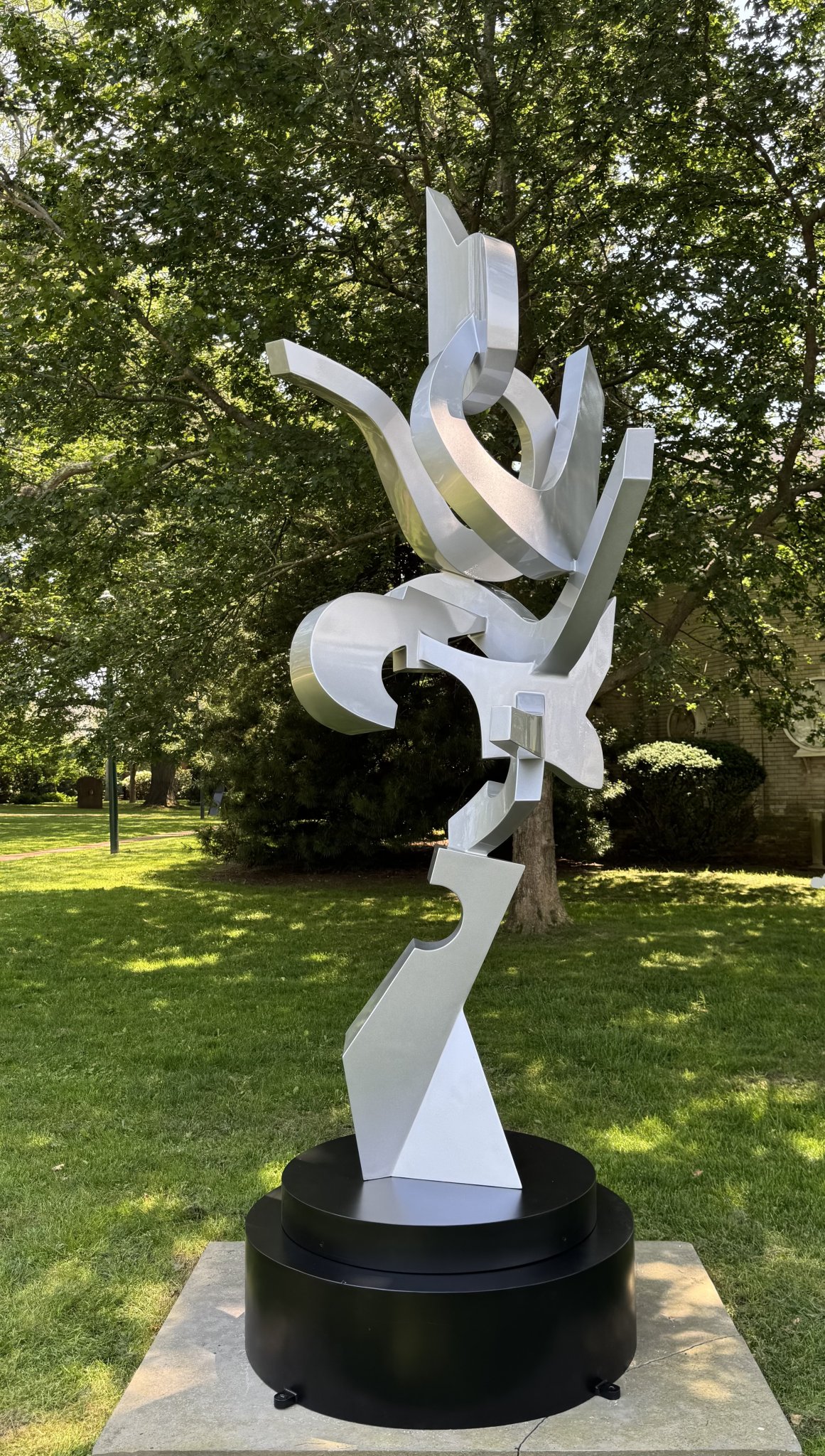 There was an artist reception on July 12