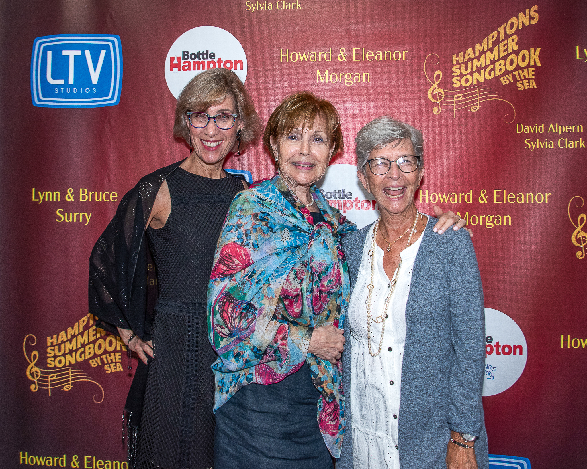 Shari and Florence Schwartz, Arlene Graziano
