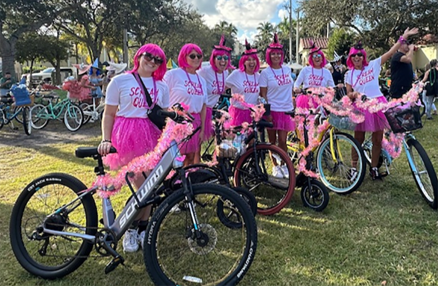 Witches of Delray 2024 Scream Queens Abbey Hagensick, Liz Hagensick, Crystal Carswell, Nicole Grimes, Tonya Notaro, Linda Paton and Anita Columbo