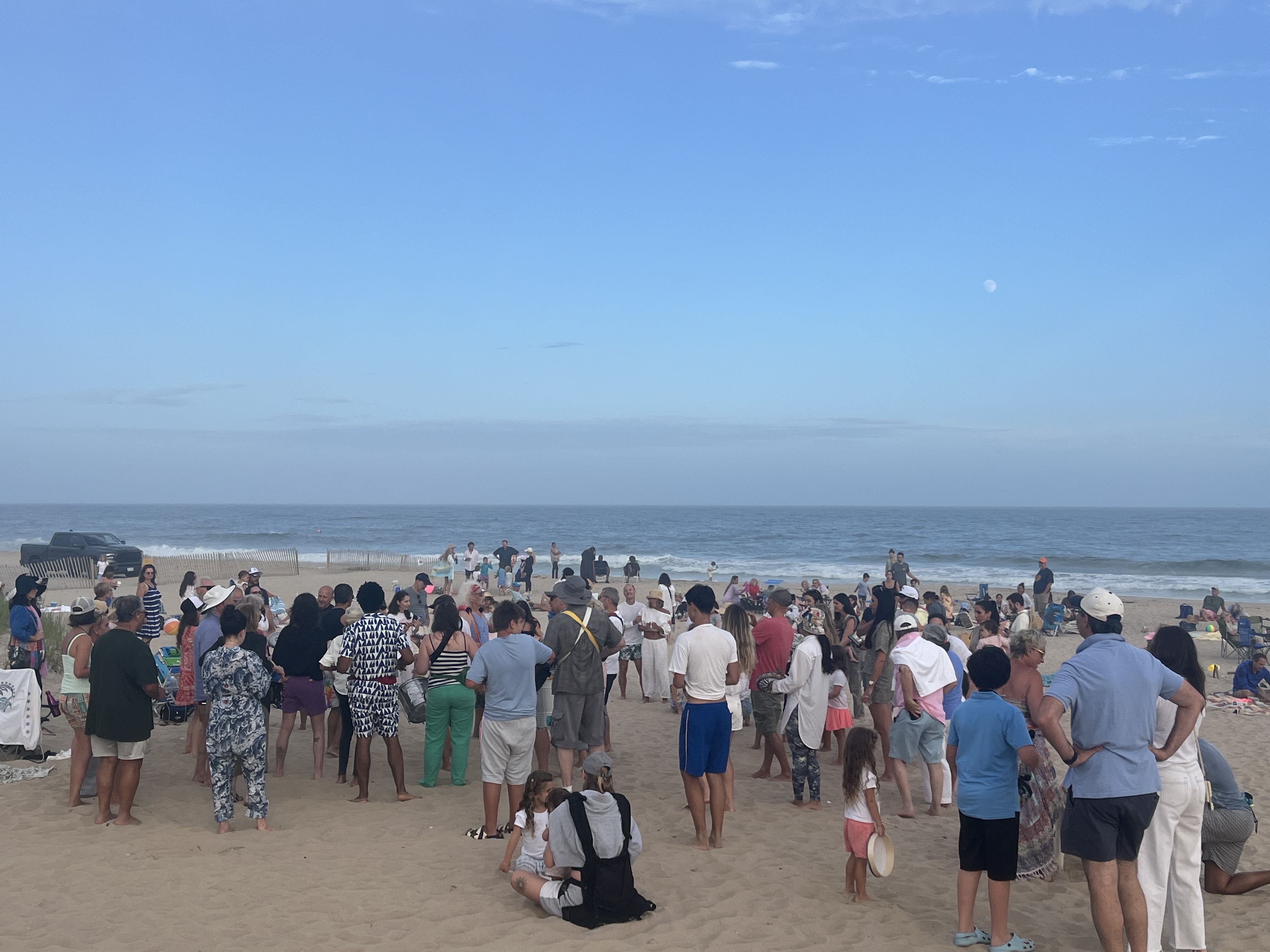 The Sagaponack Drum Circle has been running for two decades (Benjamin Stephens)