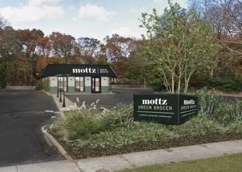 An artist's rendering of Mottz Green Grocer