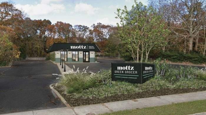 An artist's rendering of Mottz Green Grocer