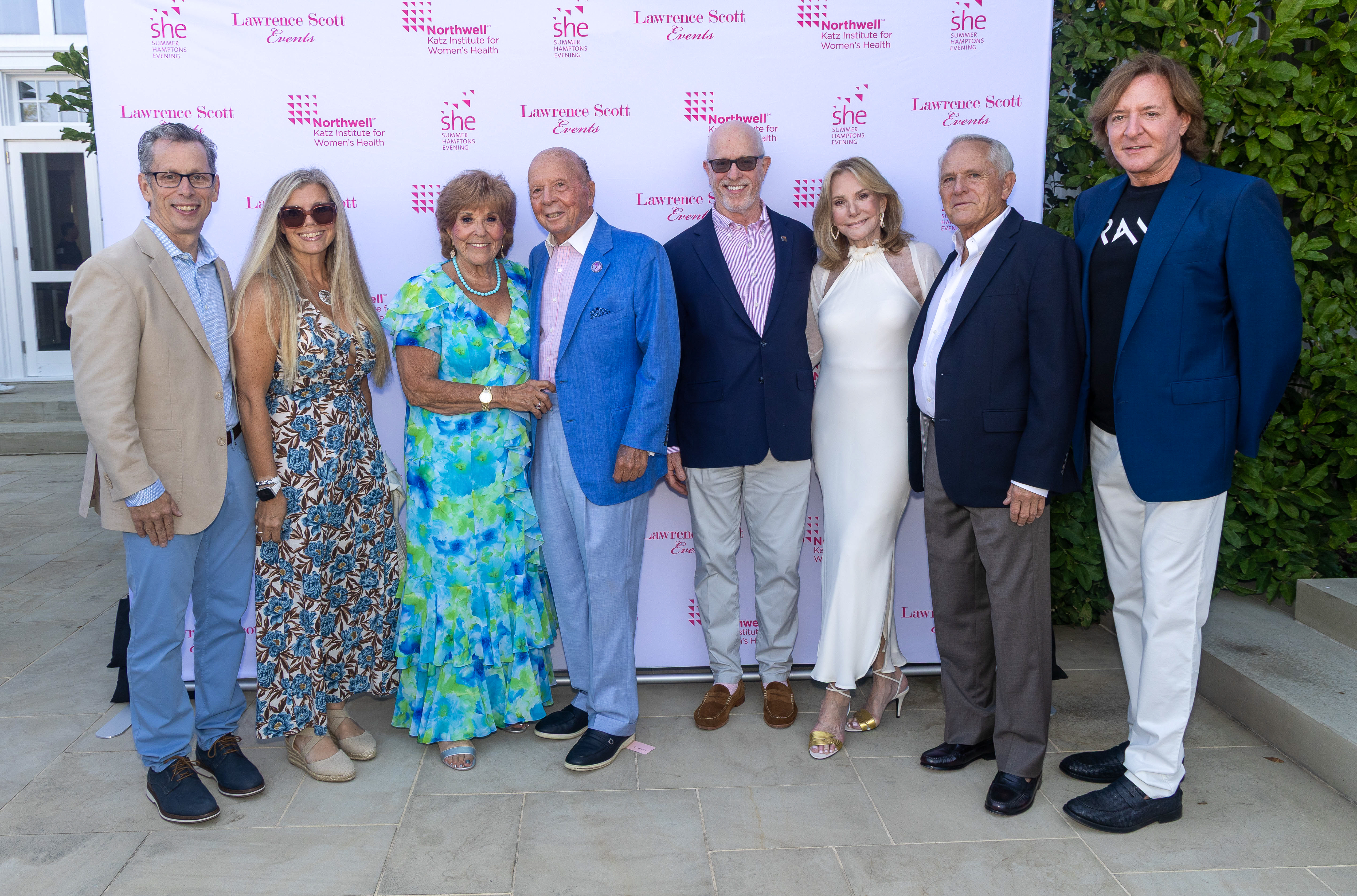 Dr. John D'Angelo, Dawn D'Angelo, Iris and Saul Katz, Brian Lally, Victoria Moran-Furman, David Martin, Larry Scott