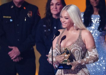 Beyonce receives Album of the Year award for 