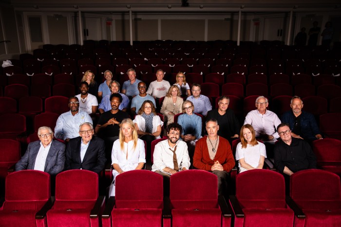 A-list talent gathered to read "All the President's Men" at Guild Hall Monday