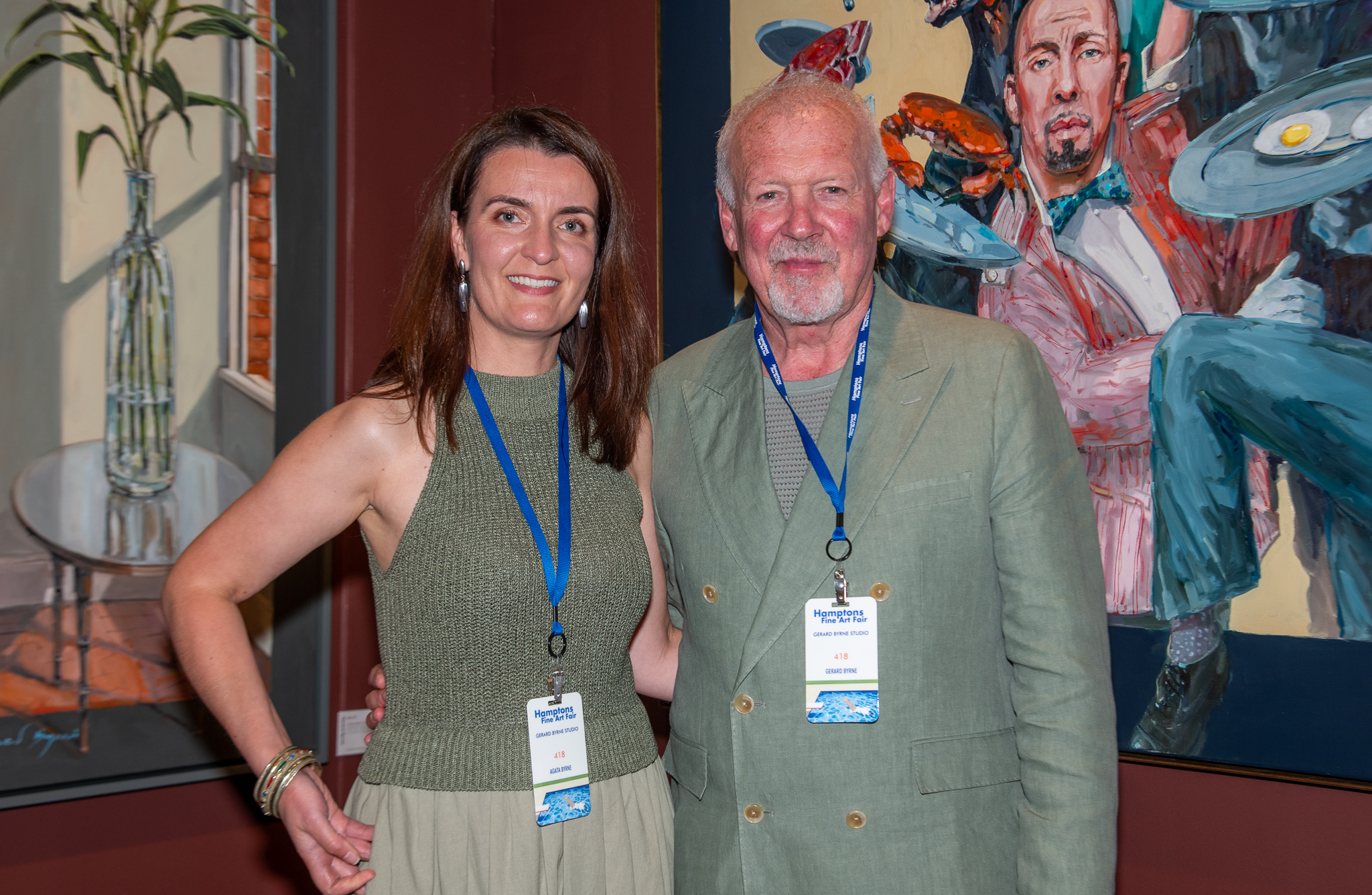 Agata and Gerard Byrne 