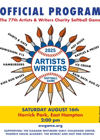 Select Artists & Writers 2024 Charity Softball Game Official Program Artists & Writers 2025 Charity Softball Game Official Program