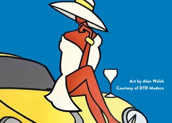 August 29, 2025 Dan's Papers cover art by Alan Walsh, Courtesy DTR Modern Galleries