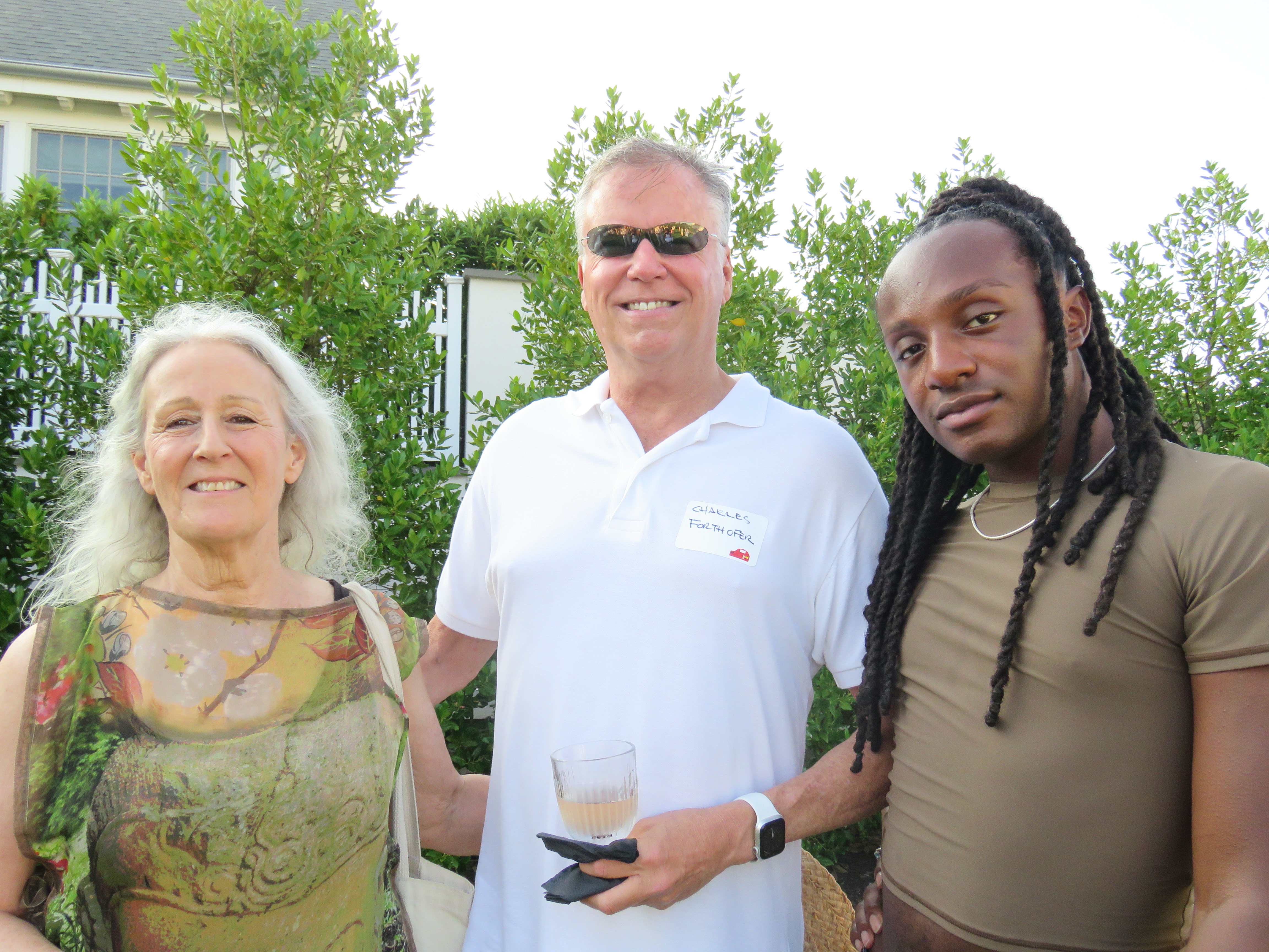 Elka Rifkin, Charles Forthofer and Joshua Obawole