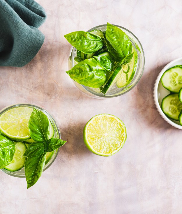 Make a Mastiha Basil Spritz