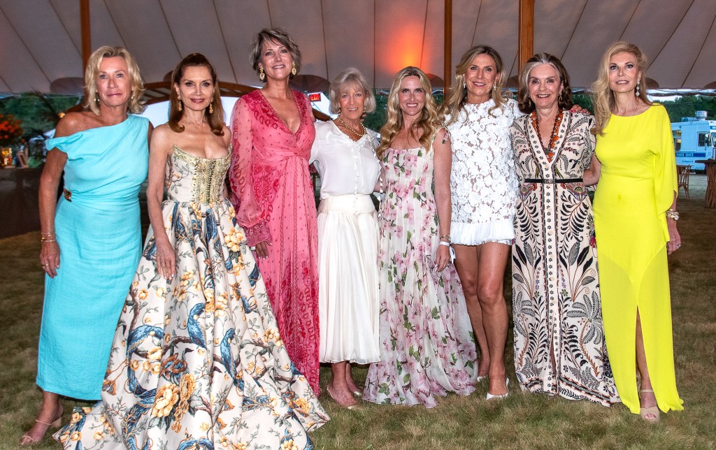 Hollis Forbes, Jean Shafiroff, Melanie Wambold, Cindy Willis, Sarah Wetenhall, Margo Nederlander, Shaila Fuchs, Laura Lofaro Freeman