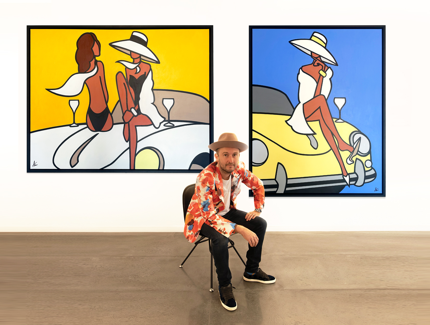 Artist Alan Walsh, Courtesy DTR Modern Galleries