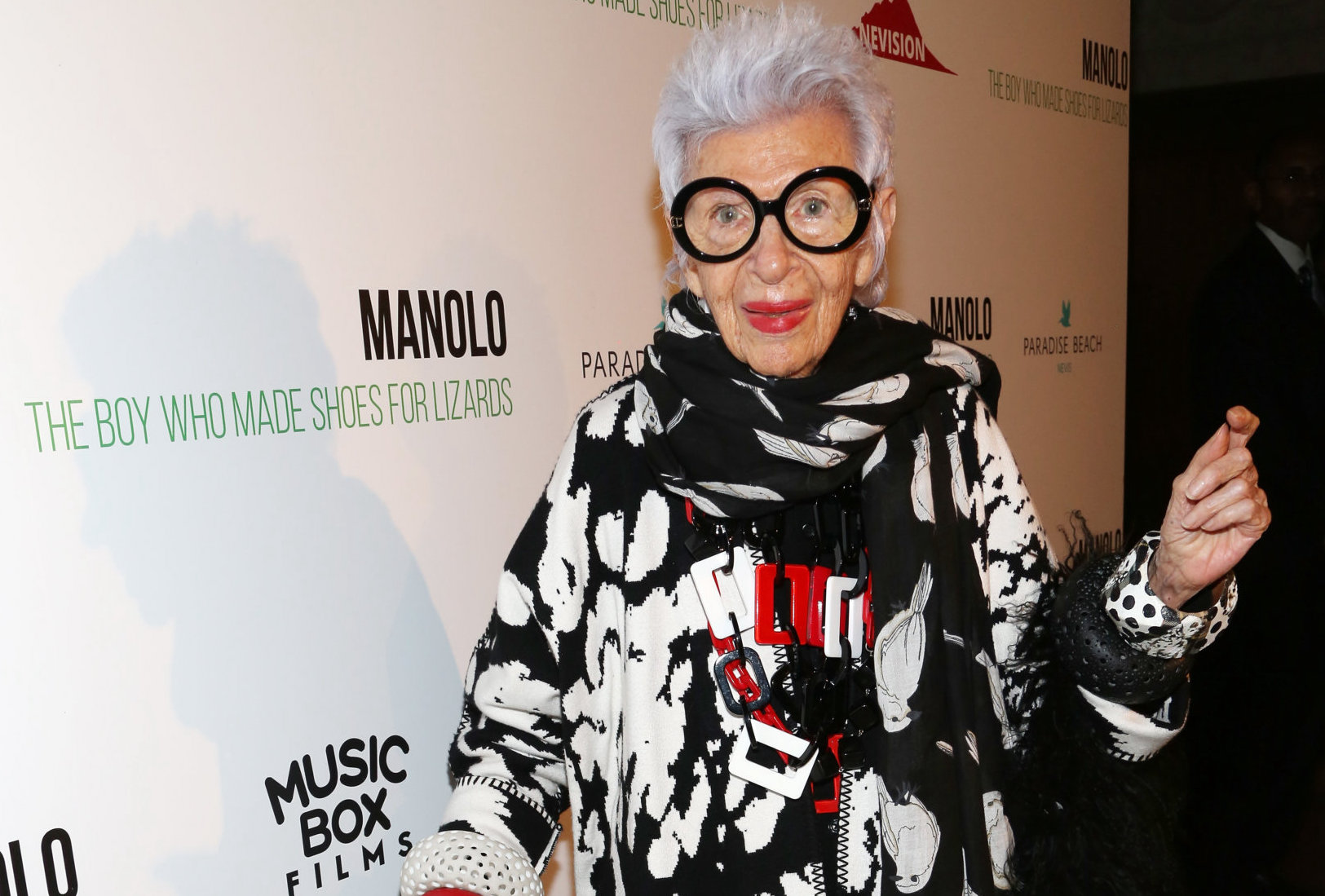 Iris Apfel is celebrating her 101st birthday in the Hamptons