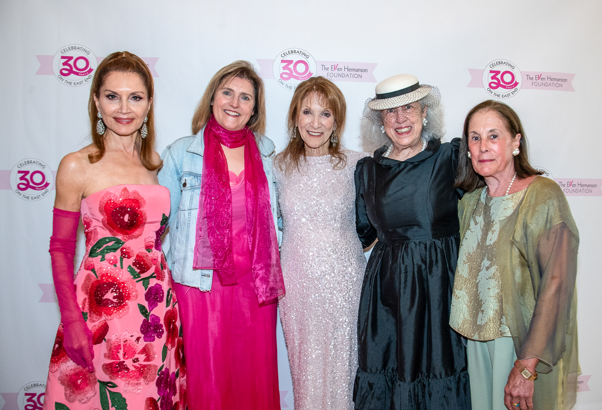 Jean Shafiroff, Laura Borghardt, Julie Ratner, Patti Kenner, Mady Schuman