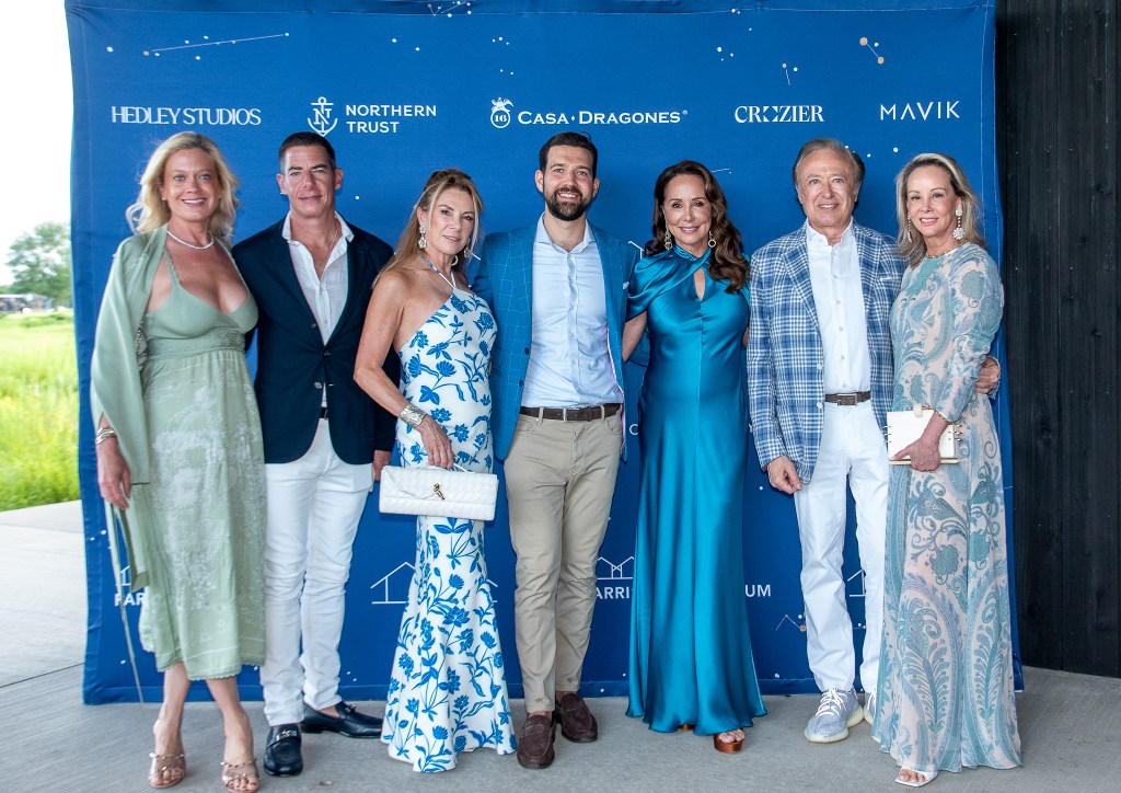 Leticia and Rick Presutti, Ramona Singer, Yanina Fuertes, Valentin and Yaz Hernandez